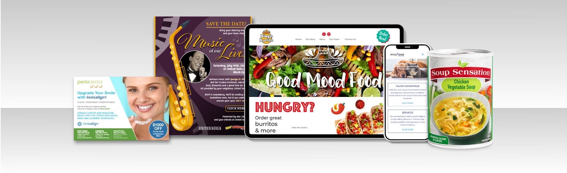 Allegra Main Page Banner Portfolio